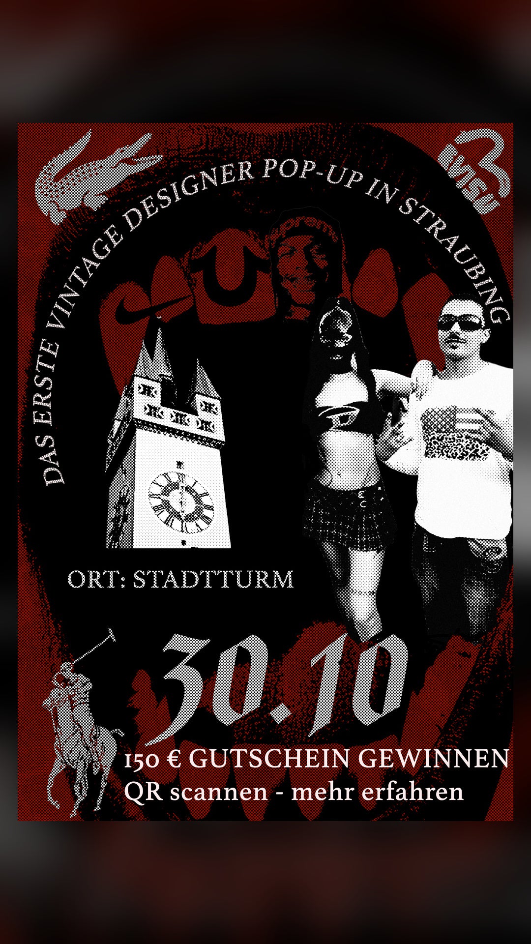 Plakat Pop-up 30.10 Stadtturm Straubing